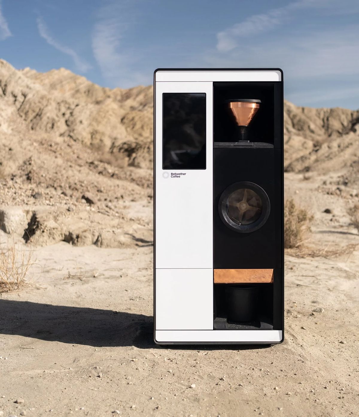 Bellwether electric roaster in the desert